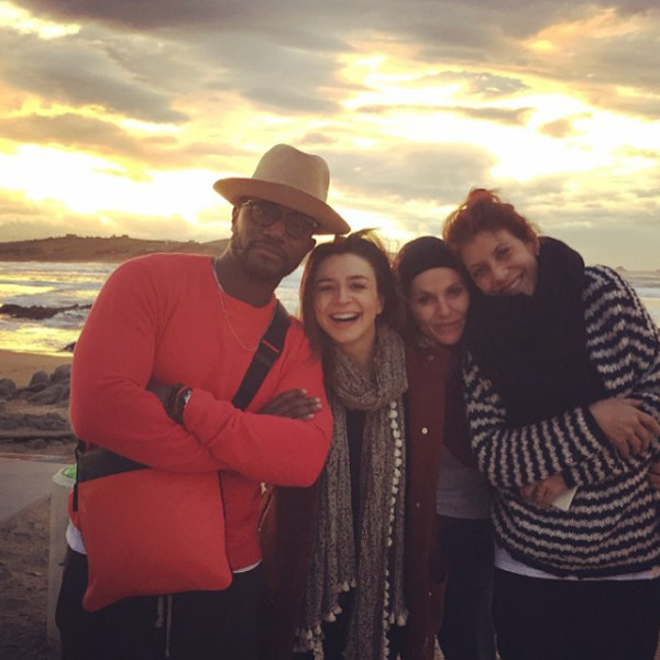 Caterina Scorsone, Taye Diggs, Instagram Caterina Scorsone, Taye Diggs, Instagram